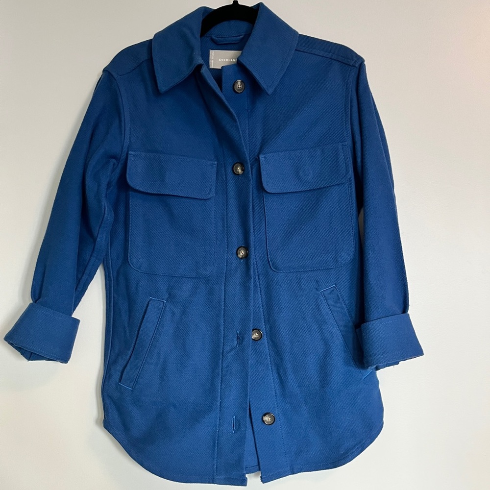 Everlane Cobalt Blue Lightweight Jacket